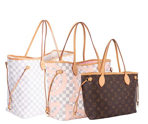 louis vuitton neverfull bag sizes